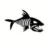Bonefish Fish Skeleton Metal Wall Art Indoor Outdoor Plaque Transform Your Spaces with This Bonefish Plaque Ideal Foroutdoor Use