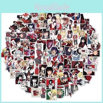 Waterproof Kakegurui Stickers Perfect For Laptop Skins And Bike Decorations