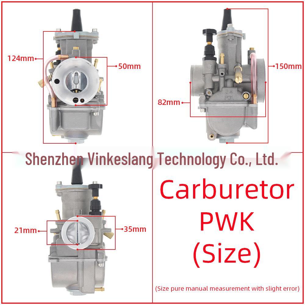 PWK Motorcycle Carburetor 21-34MM for Dirt Bikes and ATVs