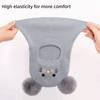 Double Pompom Knit Balaclava Hat Windproof Full Face Neck Cover Ear Protection Caps  Autumn Winter