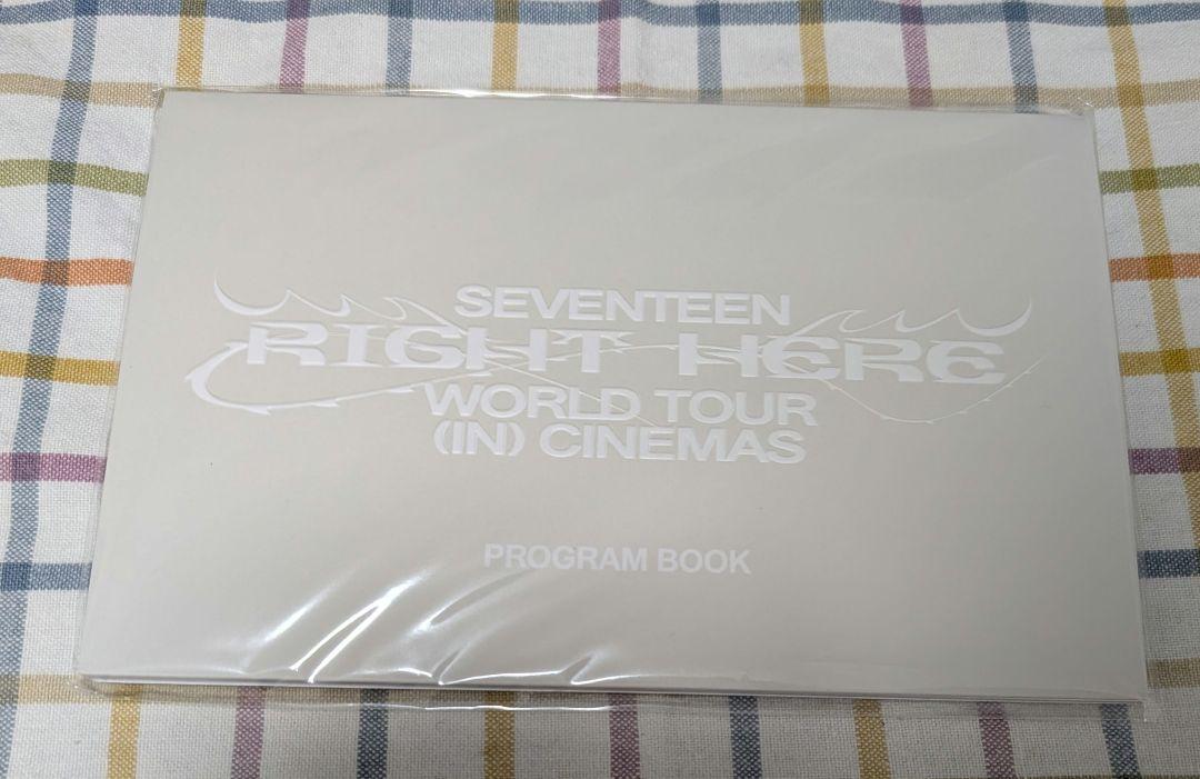 

[USED] SEVENTEEN RIGHT HERE Movie CGV Program Book Seventeen