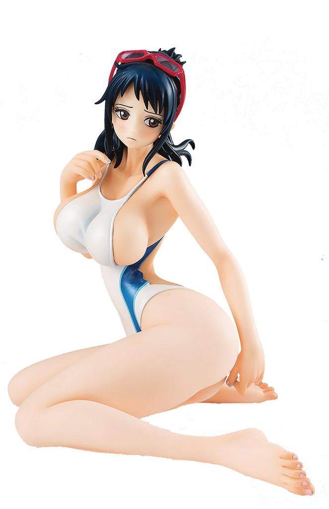One Piece Tashigi Scale Complete Figure to Megatrea Jump Characters Portrait.Of.Pirates "LIMITED EDITION" Ver. BB_WHITE 1/8 (Limited Shop, Store,