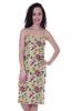 Moomaya Printed Spaghetti Strap Nightgown For Women  s Lace V-Neck Sleepwear