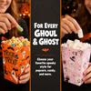 10PCS Decorative Popcorn Boxes Black Bat Spider Pattern Gift Packing Boxes Paper Material Novelty Party Favor Boxes