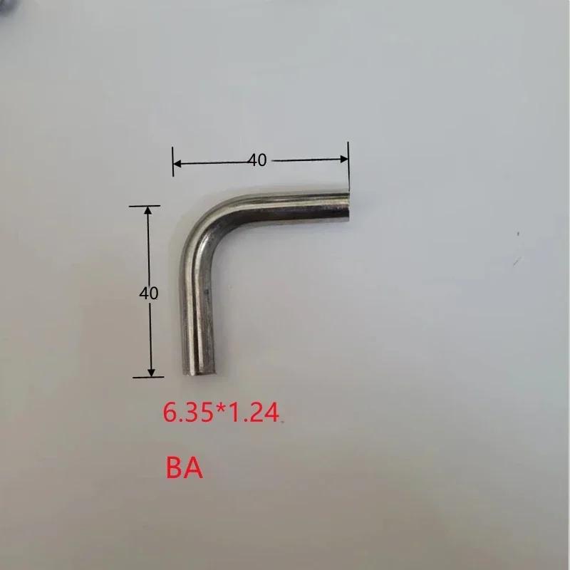 304 Stainless Sanitary 45 Degree 90 Degree Elbow Lengthen Seamless Pipe Welding Pipe Fitting