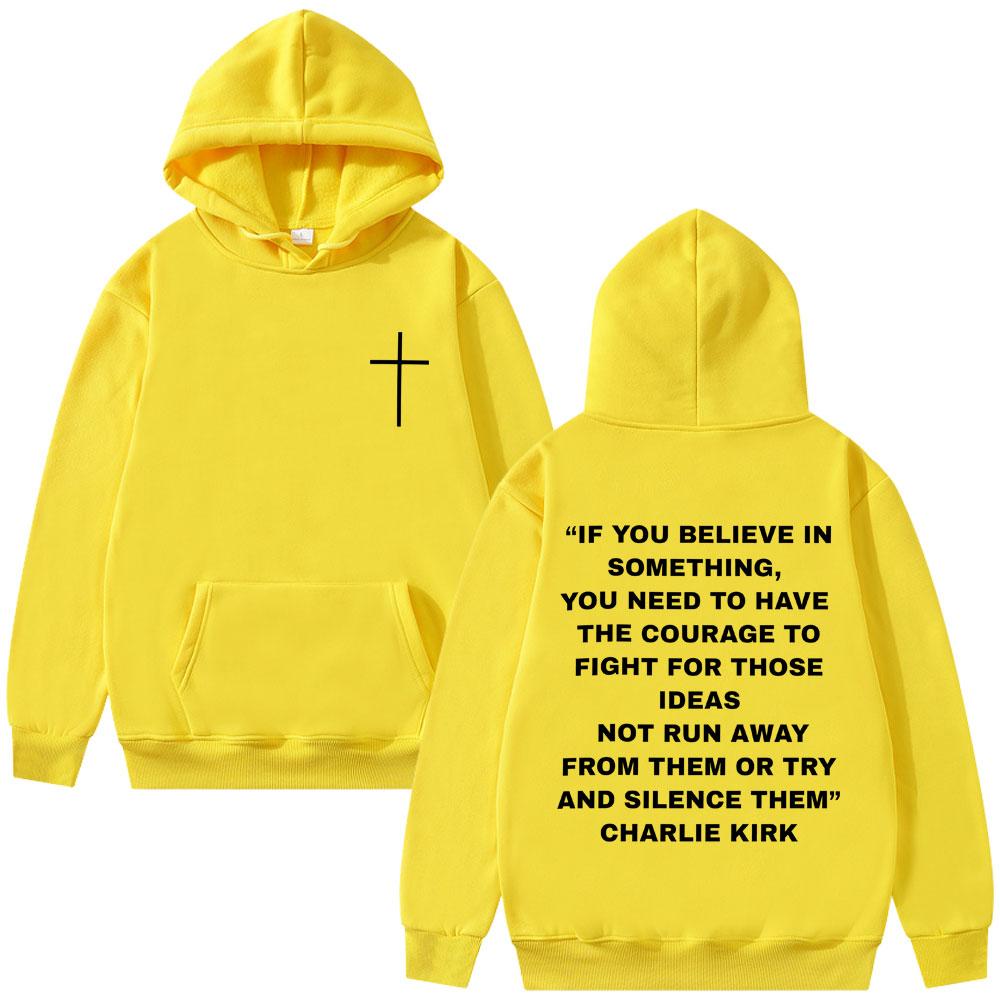 Christian Jesus Charlie Kirk Freedom Hoodie Men Women Tribute Memorial Hero Hoody Sweatshirt Patriotic Activism Hoodies