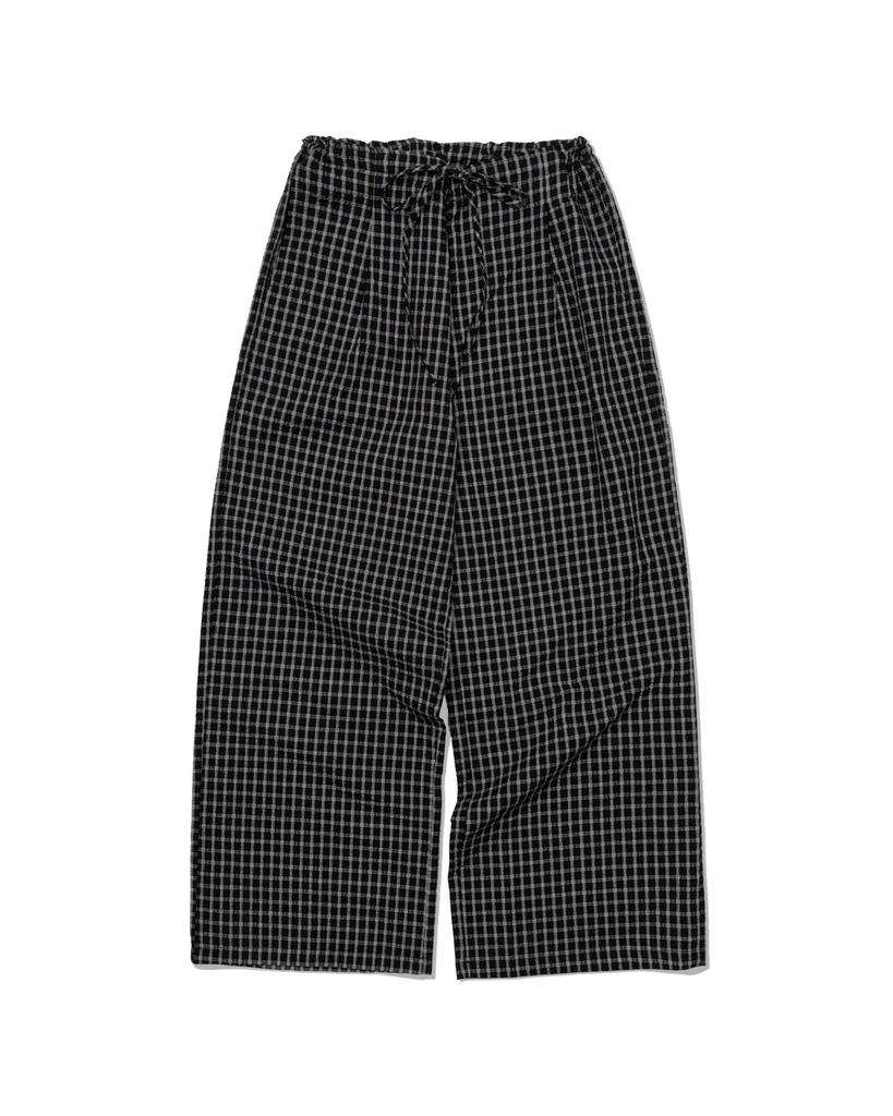 MOAA Checked Lounge Pants (Black)