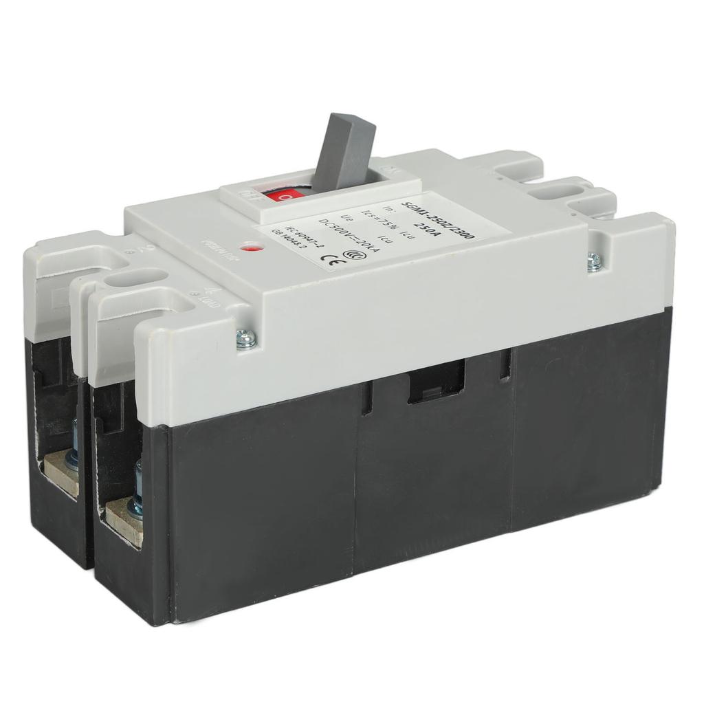 Circuit Breaker 2P MCCB Solar Battery Protection Switch Isolator Protector 250A 500V