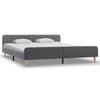 VidaXL Bed Frames Light Grey Fabric 180 X 200 Cm