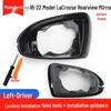 Compatible Rearview Mirror Shell for 2016-2022 Buick LaCrosse: Reversing Turn Signal Exterior Mirror Lens & Frame