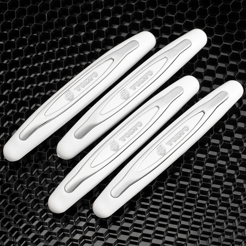 

4PCS Car Door Anti-collision Bumper Strip Guards Side Protector for Volvo XC40 XC90 V40 V90 V60 XC60 S80 S60 S90 C40 V70 XC70