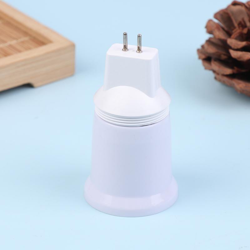 Mr16 G5.3 To E26/E27 Plug-In Lampholder Changed To Threaded Lampholder Lamp Holder Converter Adapter Screw Socket