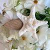 Sponka do vlasů Přírodní sláma 3D design hvězdice Klip na ofinu Stabilní upínací síla Pláž Každodenní život Vlasové doplňky