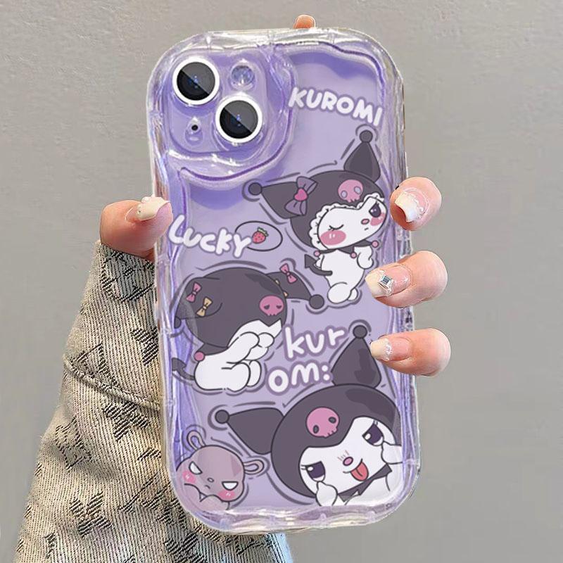 Cartoon Kuromi Cinnamoroll Phone Case For Motorola MOTO Edge 50 Fusion Ultra Pro G84 G75 G60 G53 G52 G35 G05 G34 G22 5G Casing
