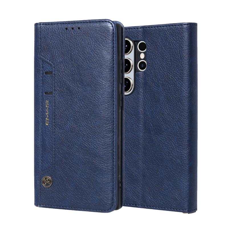 

Leather Wallet Card Slot Holder Phone Case For Samsung S24 S23 S22 S21 S20 S30 Ultra FE Plus Flip Cover Protective Case For Samsung S23