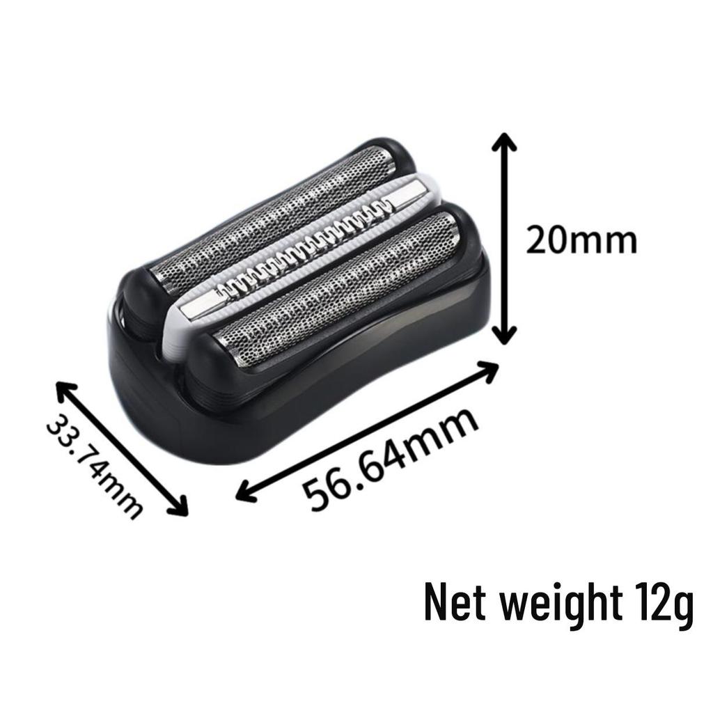 Braun Series 3 Replacement Shaver Head Foil & Cutter (21B, 32B, 300S)