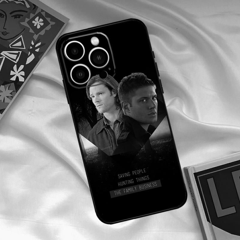 Supernatural Jensen Ackles Phone Case For iPhone 16 14 13 12 11 15 17 Pro Max 15 16 Plus 13 Mini 16e 17 Air Funda Cover