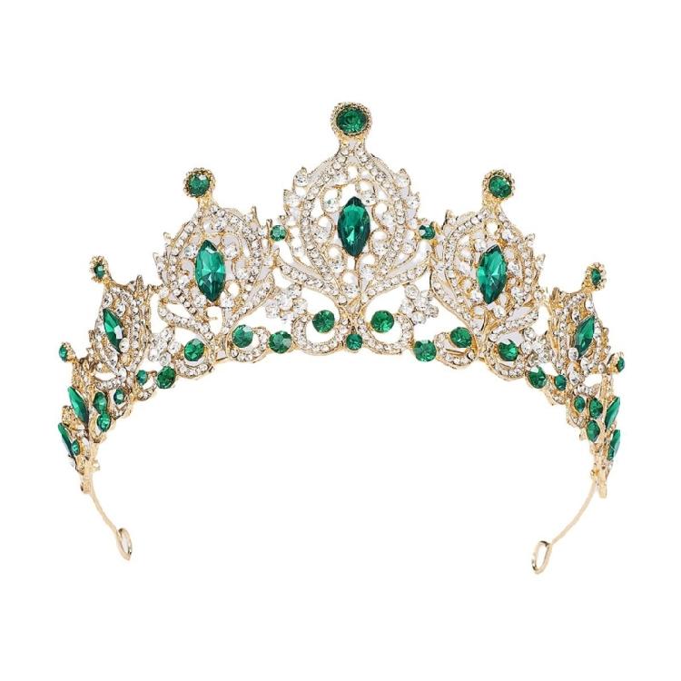 Luxurious Tiaras Women Crystal Crown Princess Headpiece for Bridal Parties and Birthday Celebrations