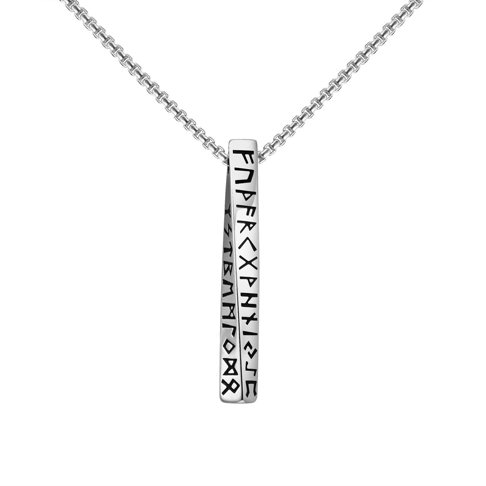 

Stainless Steel Pendant Necklace Chain Durable Lightweight Adjustable Length Suitable for Everyday Wear and Various Occasions One Size