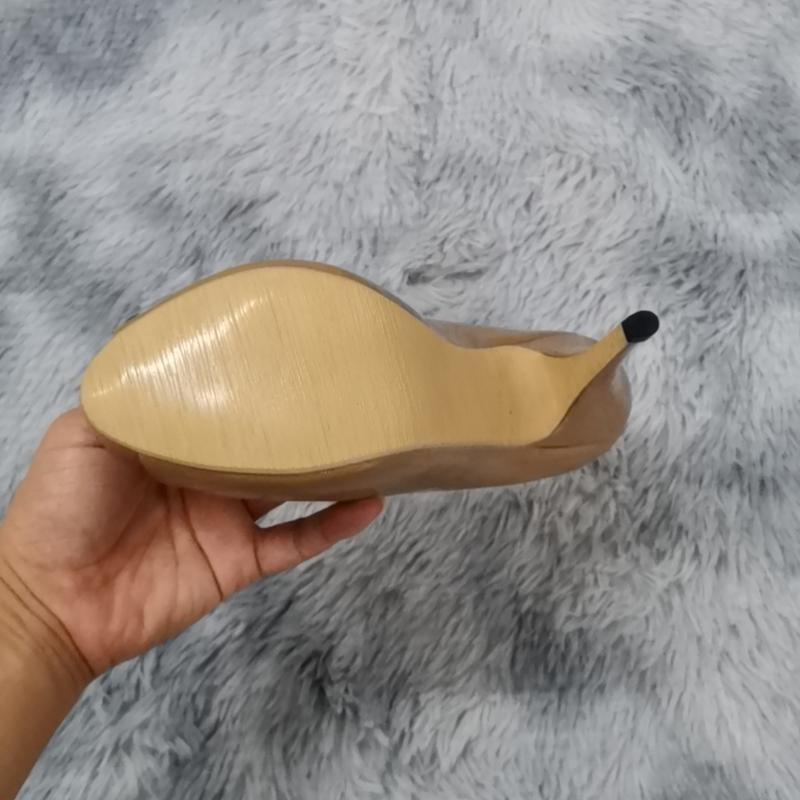 Dámské platformové lodičky na vysokém podpatku Módní Sexy S otevřenou špičkou 12cm Lakované Stilettos Gladiátorky Párty Svatba Jazzové taneční boty