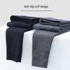 LangSha Men's Thickened Fleece-Lined Thermal Pants with Knee Pad