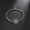 Metatron Cube Bracelet Stainless Steel Sacred Geometry Jewelry Gift for Women Men Archangel Amulet