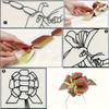 12/24PCS Christmas Pull String Bows Big 4.7 Inch Gift Bows Ribbon for Xmas Present Wrapping Florist Flower Basket DIY Decoration