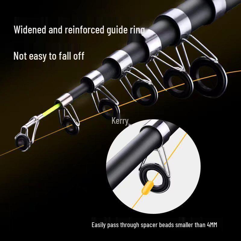 Ultra-Hard Sea Rod Set with Accessories for Long Cast Fishing