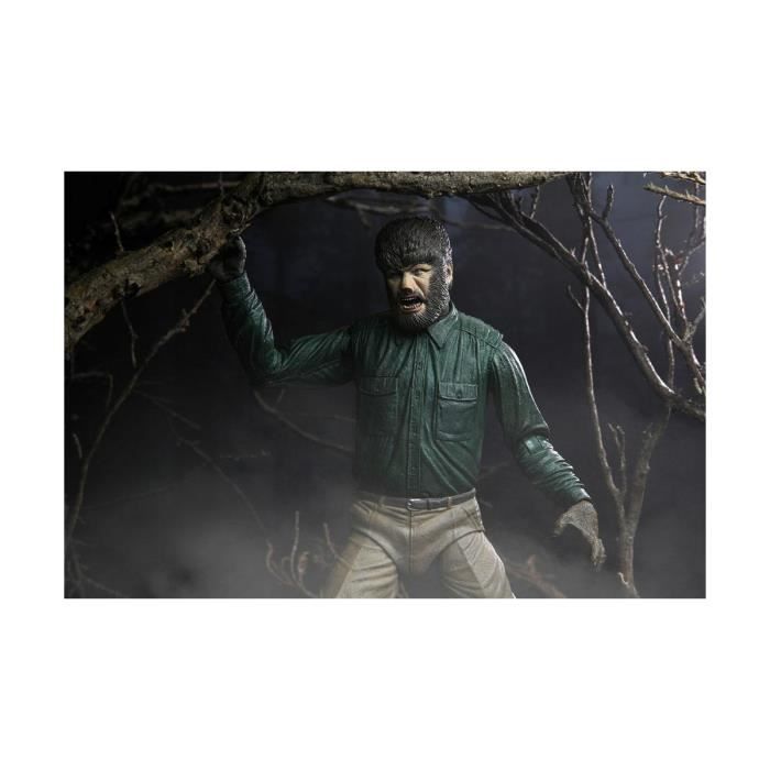 Figurfigur Ultimate The Wolf Man - NECA - Vit - Unisex - 14 år - Ultimate