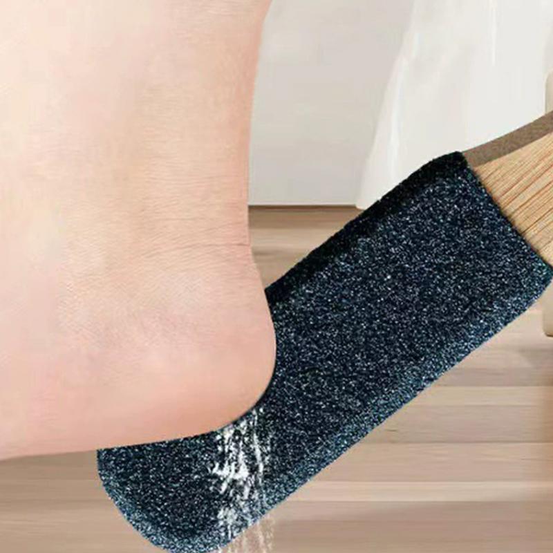 Professional Foot Files Wooden Double Sided Foot Dead Skin Callus Remover Rasp Heel Pedicure Grater To Smooth Hard Coarse Tough