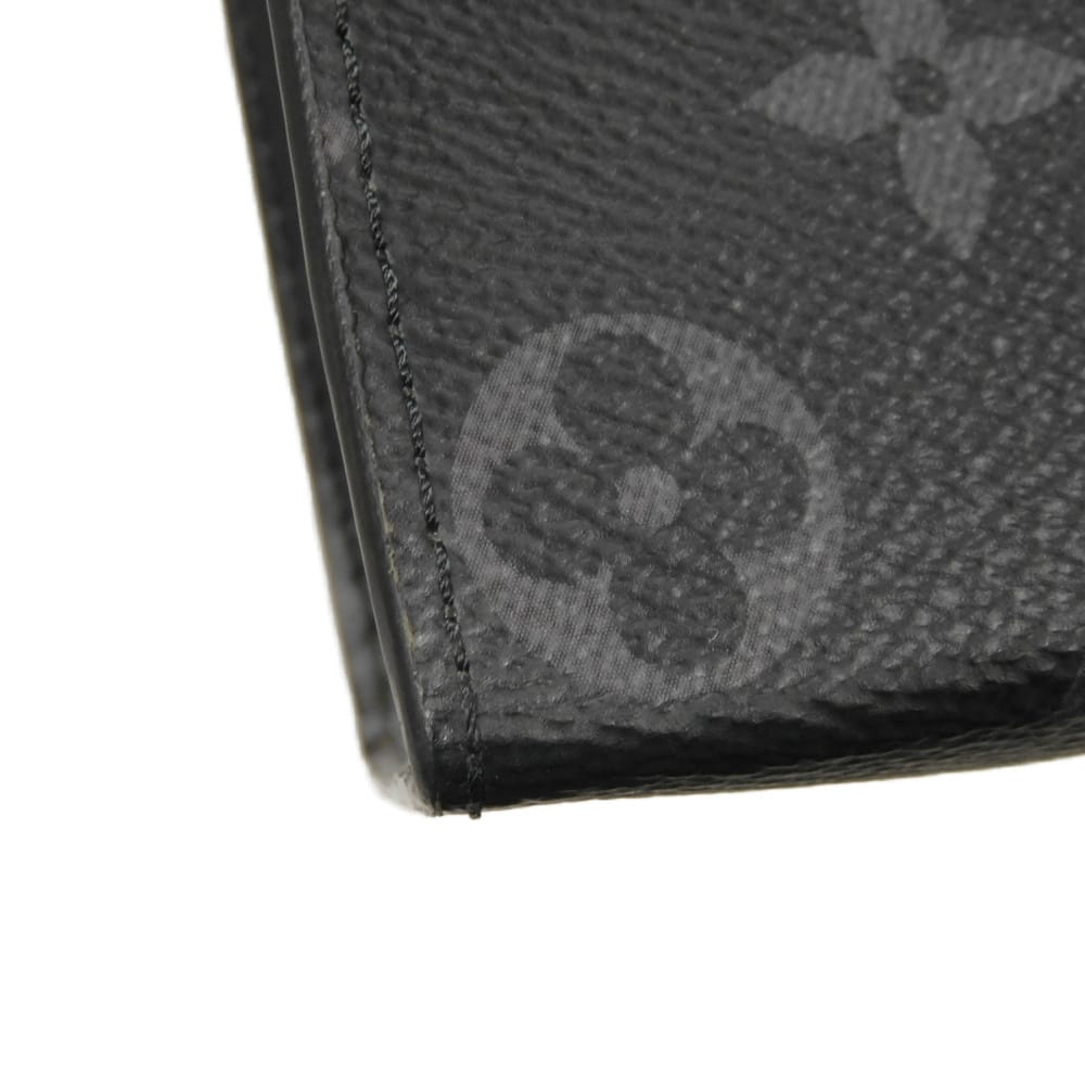 Used Voyage MM Pochette M61692 7931 Current Business Bag RFID IC Monogram Eclipse Noir Men's 12564 from Japan AUTHENTIC