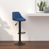 Day and Night - Day and Night Blue Velvet Kitchen Stool