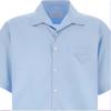 Prada cotton poplin shirt SC792-1XV2-F0012-S-OOO