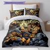 H260212ThunderCats Pattern Bedding,Quilt Set Quilt Cover Pillowcase Home Birthday Gift (1 * duvet cover + 2 * pillowcase, without core)