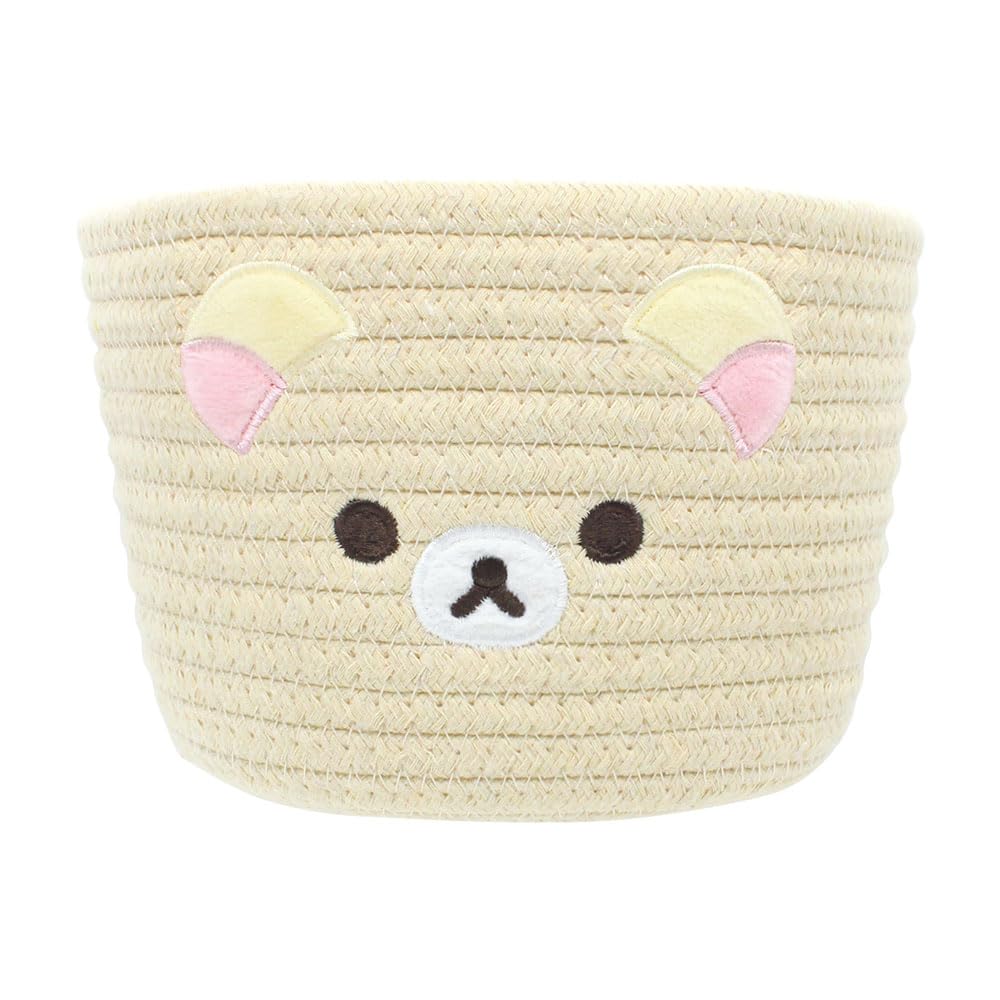 Factory Rilakkuma Rope Basket H135 x W180 x T s S Korilakkuma Approx D180mm RK-5545444KR 4800₽