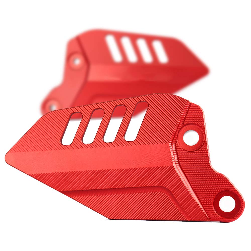 FENGSHENG Aluminum Heel Plate Guards for Honda Z900RS 2017 2018 2019 2020 2021 2022 2023 (1 Pair)