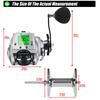 Model Amazon Baitcasting Reel with Available in Pro Rechargeable or Standard Gear Replaceable Drag Force of 7 Balls 1 Shore Night Sea Egi Tai Rubber