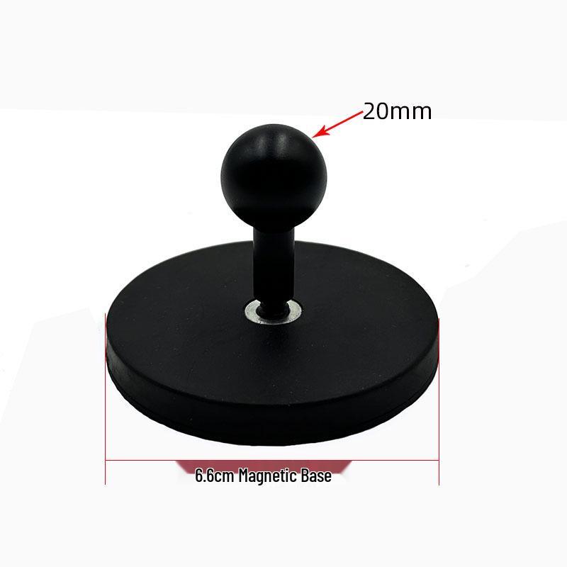 17mm Magnetic Car Mount & Phone Clip Holder with Aluminum Alloy Connector