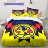Club América  Pattern Bedding Quilt Set  Home Decoration  Gift (1 * duvet cover + 2 * pillowcase  without core)