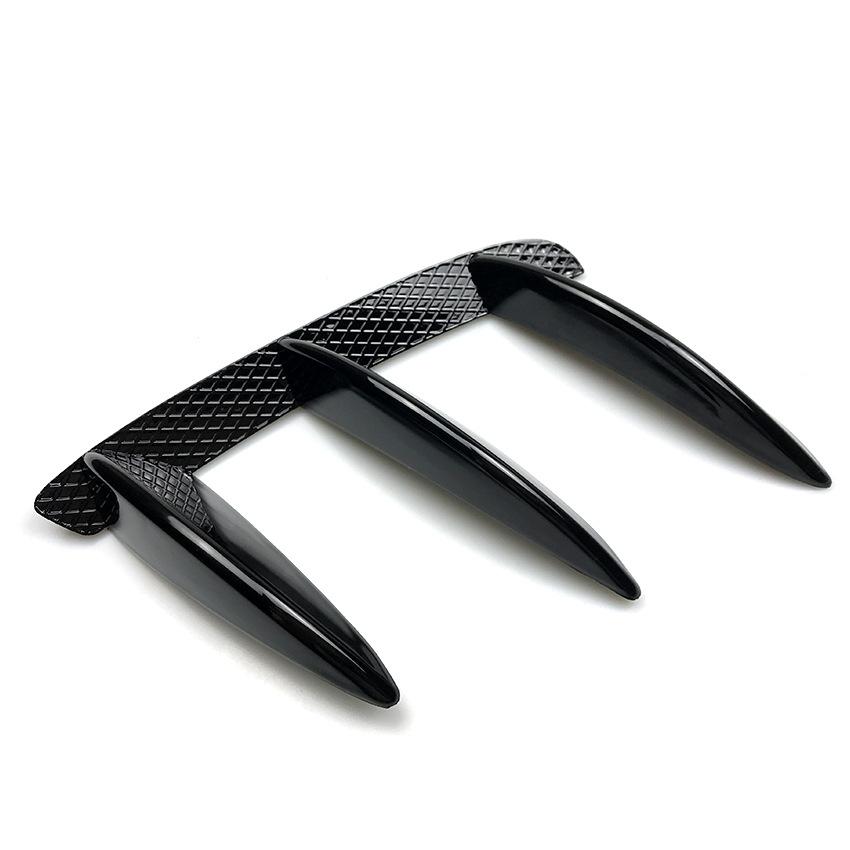 Gloss Black Rear Bumper Vent Canard Spoiler For Mercedes Benz W176 A200 A250 A260 A45