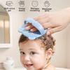 Babyhaarbürste Weiche Haare Kopfhautmassagegerät für Kinder Sanftes Baden Duschkopf-Schrubber Niedliches Bär-Design