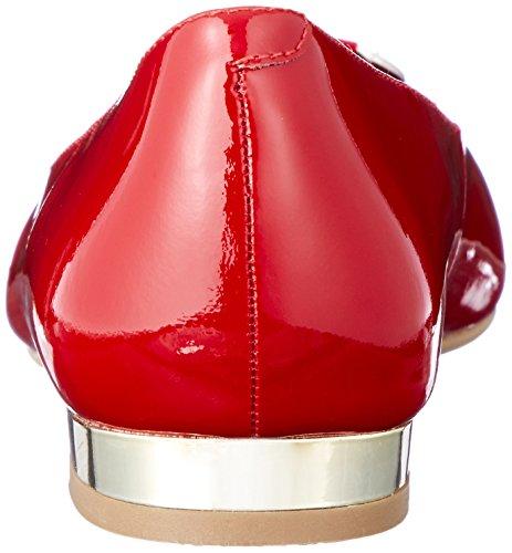 Pitti PDV151 Red Enamel Pumps, Size 23cm