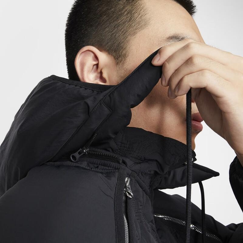 New Nike Puffer Jackets Men's Black FZ1033-010