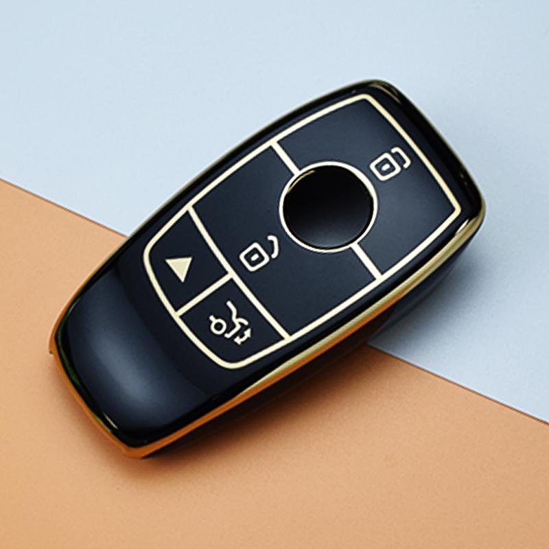 

Soft Tpu Car Remote Shell Fob Holder For Mercedes Benz A C E S G Class Glc Cle Cla W177 W205 W213 W222 X167 Amg Key Case Cover