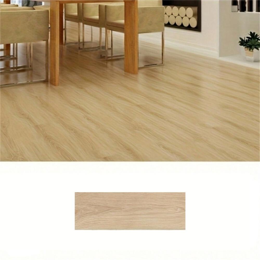 10/20pcs 40x15cm Self-adhesive Floor Sticker DIY Wood Grain Wall Sticker Waterproof Heat Resistant Imitation Wall Tiles