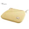 Solid Color Chair Pad for Home Memory Foam Cushion, Thickened Dining with Straps, Supportive Non-Slip Backing, Washable Seat Cushion Autumn