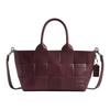 Coachtopia Alter Ego Tote Cowhide Handbag Burgundy Red CDG61-MER