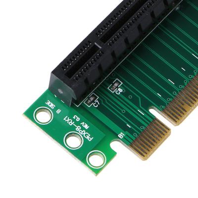 PCI for Express 8X Riser Card 90 Degree Right Angle Riser Adapter Card Converter for 1U/2U Computer Accessories