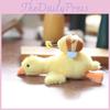 Goose Plush Toy With Detachable Keychain Backpack Charm Pp Cotton Stuffed Animal Gift For Children