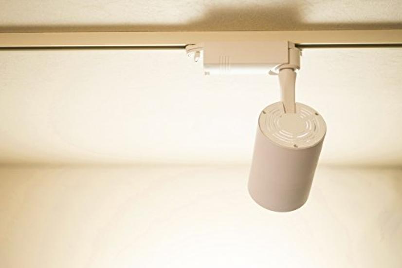 Professional-grade, high-intensity LED spotlight for duct rails, ST-RL18W, 150W, 18W, 45-degree beam angle, flicker-free, 2-year warranty (white,